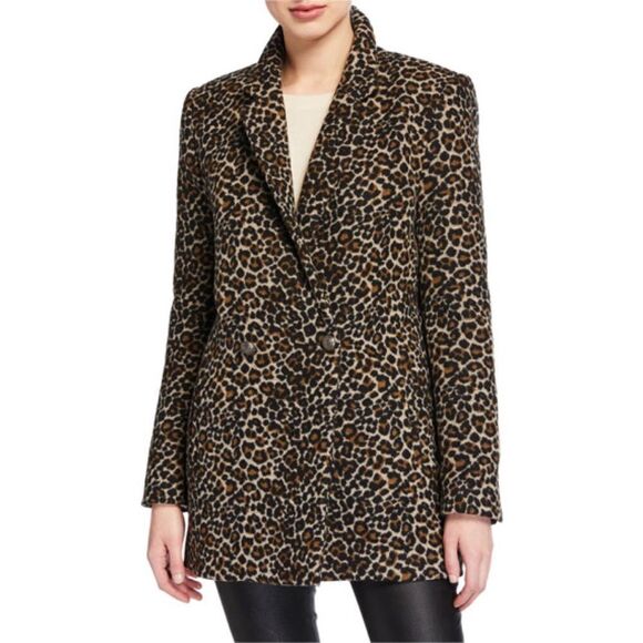 IRO wool blend Experience Shadow Coat FR40 - Picture 10 of 16